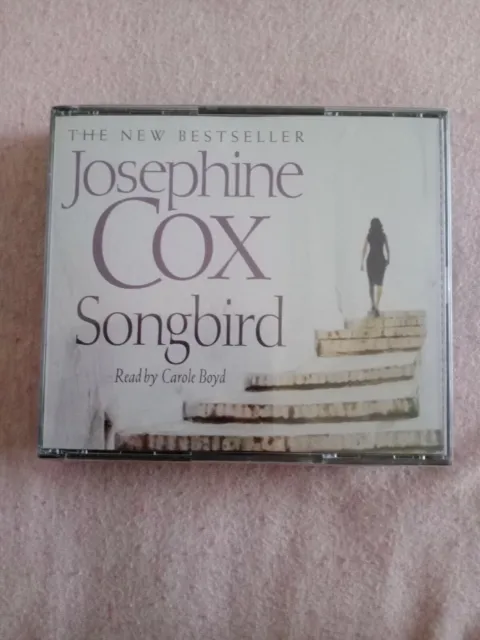 Josephine Cox-Songbird read By Carole Boyd 3 CD SET Brand New  Pack