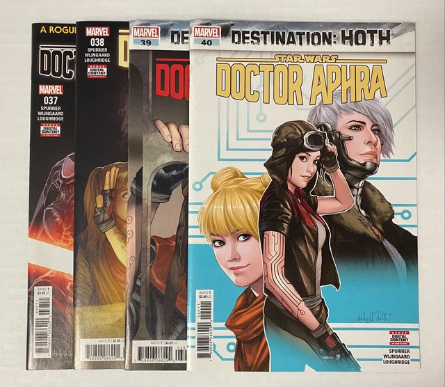 Star Wars Doctor Aphra #37, 38, 39, 40 Lot - End of 1st Solo Series - Marvel