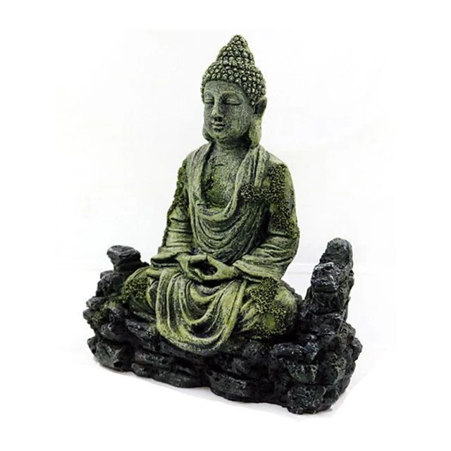 Aquarium Decoration Bodhisattva Statue Fish for Shelter Cave for Be
