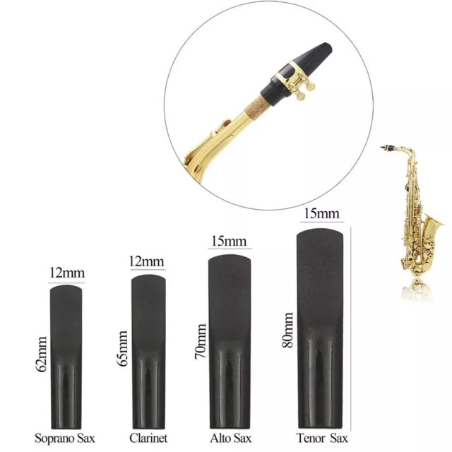 Anches de saxophone soprano, force 2.5, pièces de haute qualité