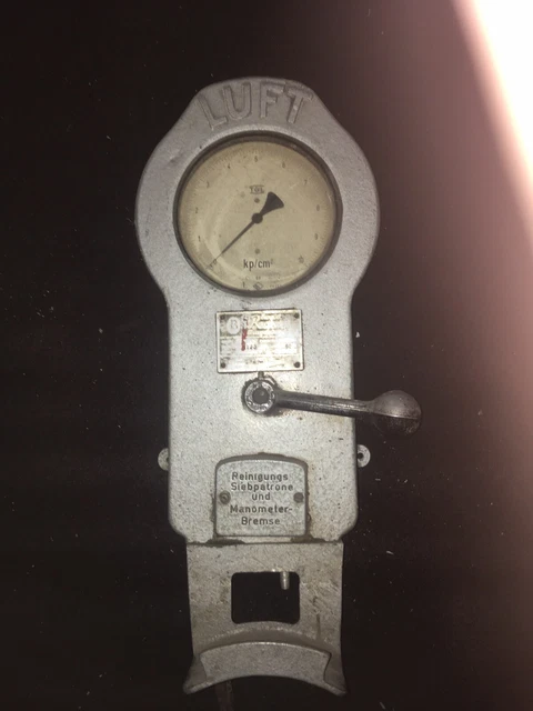 Reifenfüller Oldtimer DDR Tankstelle MINOL  Luftdruckprüfer Reifenprüfer