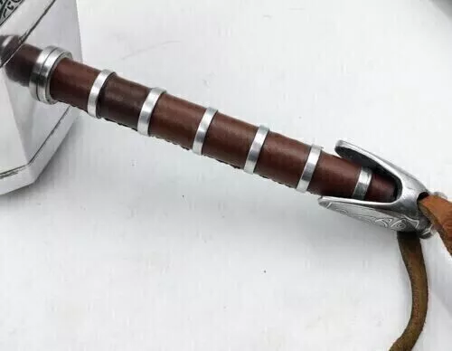 HCMY Full Metal Version 2.0 1:1 The Avengers Thor Hammer Replica Props Mjolnir 2