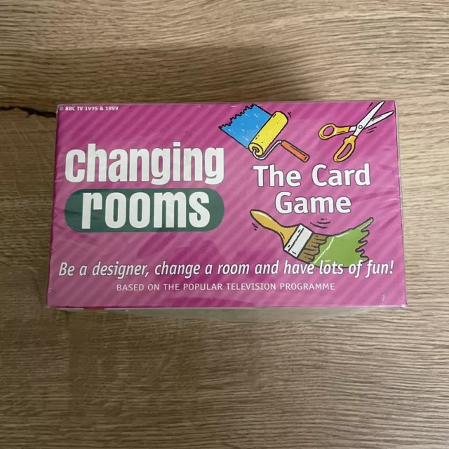 'Changing Rooms' - BBC TV Designer Card Game. 1999 (New and Sealed) Vintage