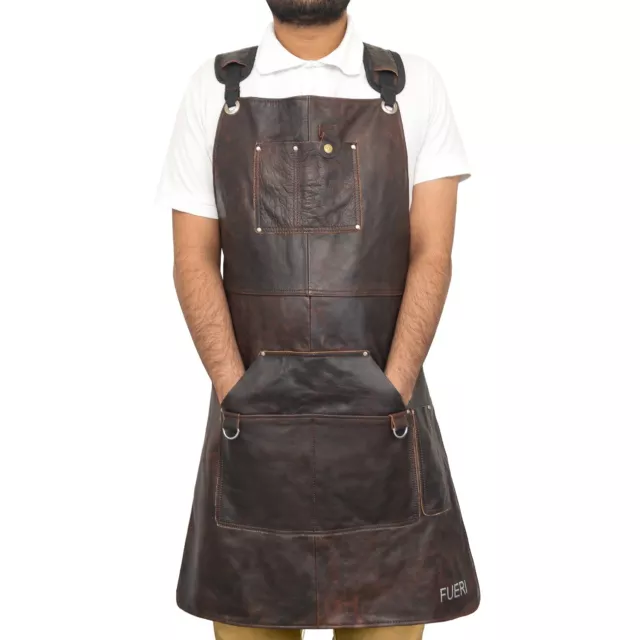 Leather Tool Aprons Work Apron Welding Apron for Men & Women use for Tools Shop