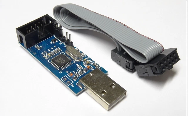 elektronische component AVR ATMEGA16 Minimum System Development Board ATmega32 USB ISP USBasp Programmer met Download kabel for Atmel
