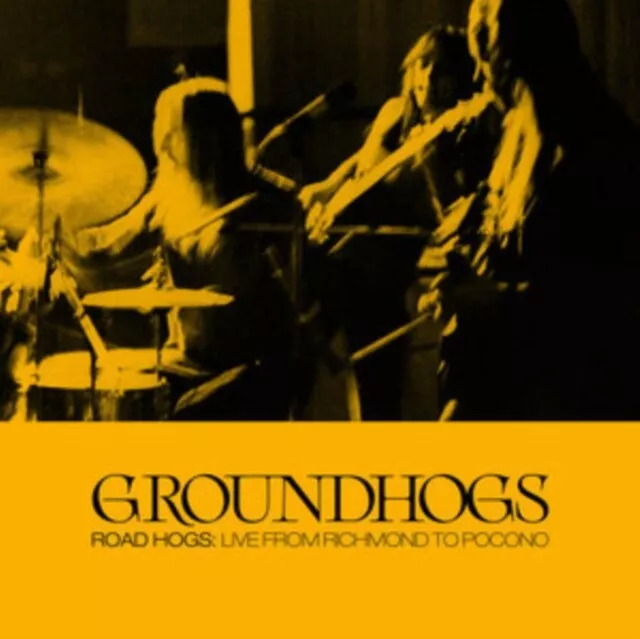 THE GROUNDHOGS - ROADHOGS  LIVE FROM RICHMOND TO POCONO - New Vinyl R - J3447z