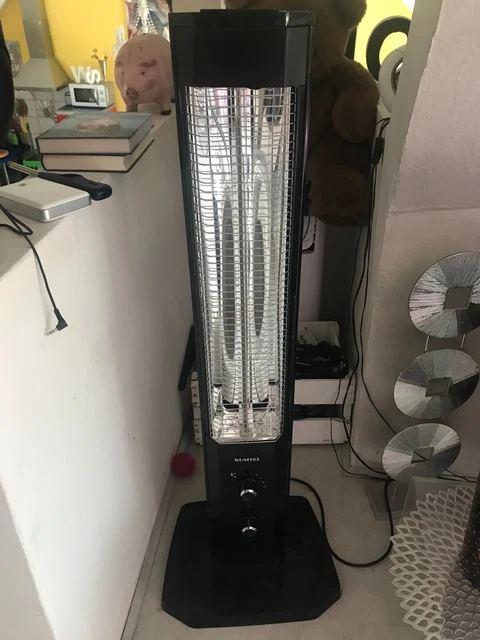 Infrarot Stand Heizstrahler Heizgerät Heizung Elektroheizung 600 WATT &1200