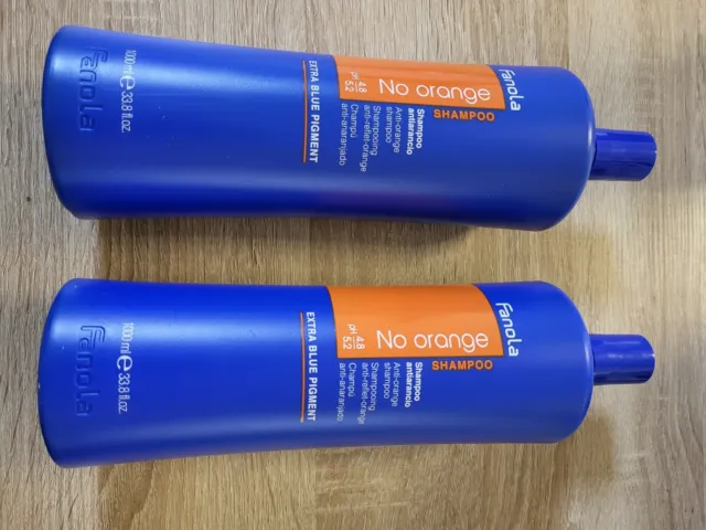 Fanola No Orange Anti-Orange Shampoo 2x 1L