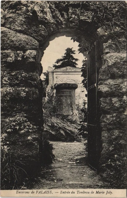 CPA FALAISE Environs - Entree du Tombeau de Marie Joly (1226747)