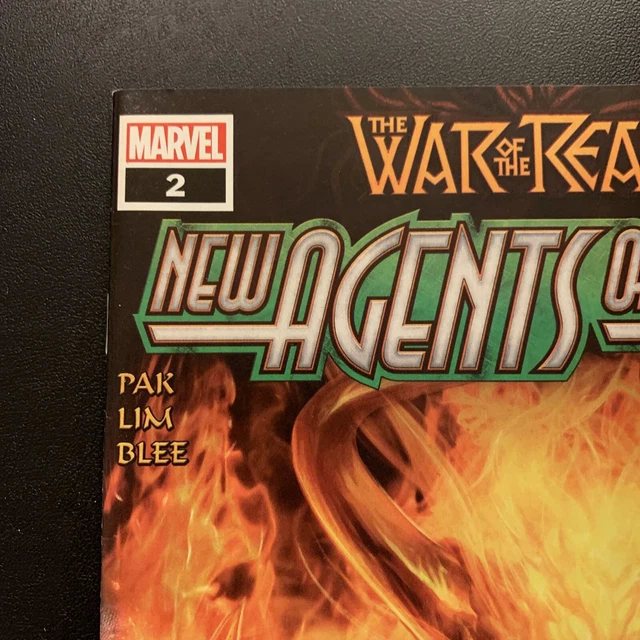 NEW AGENTS OF ATLAS War of the REALMS #2 1st Sword Master VF Marvel Comics 2