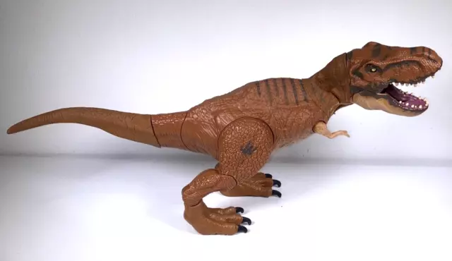 Jurassic World Stomp and Strike T-Rex Hasbro Tyrannosaurus 2015 Sounds Working