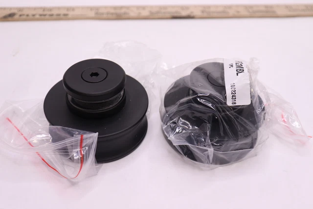 (2-Pk) Replacement Rollers Black CRER2MBL
