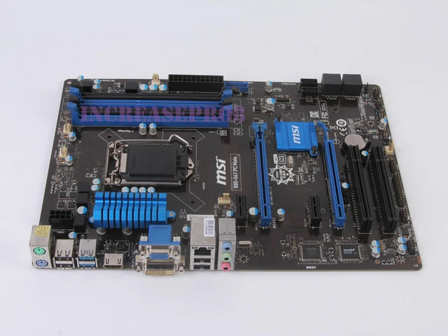 MSI B85-G41 PC Mate Motherboard Socket LGA 1150 Intel B85 DDR3 DIMM USB ...