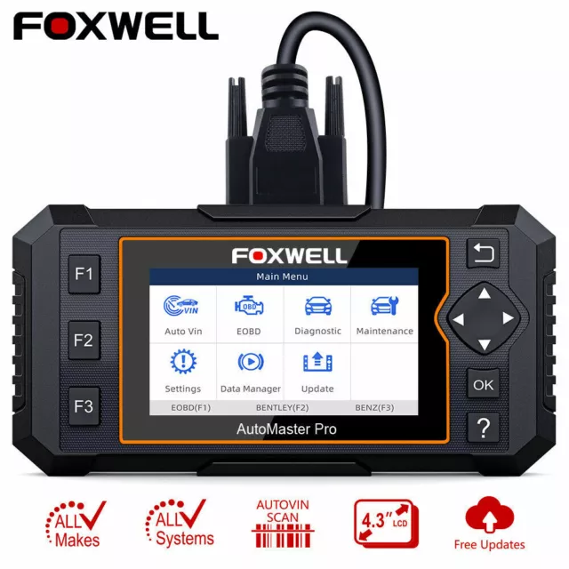 OBD2 Universal Profi All Function Auto Diagnose Werkzeug Foxwell AutoMaster