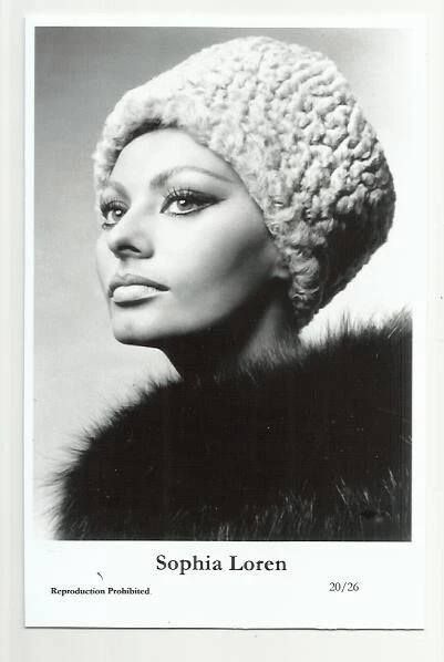 (B1) Sophia Loren Swiftsure Photo Postcard (20/26) Filmstar Pin Up Glamor Girl