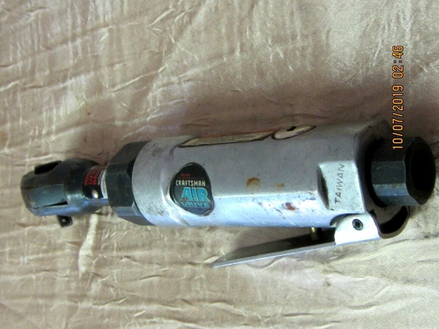 Craftsman Air Drive 1/2 And 1/4 Ratchet Wrench Pneumatic Socket  As Is For Parts 2