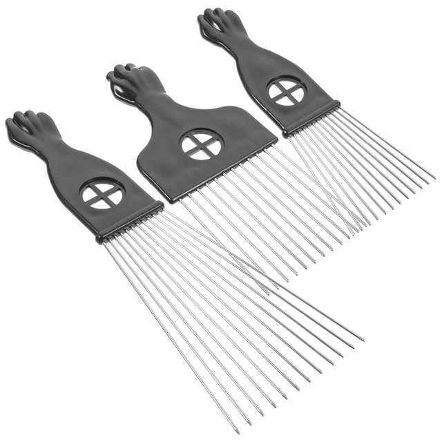 3 pièces Métal Trousse de toilettage pour Pics de de poing