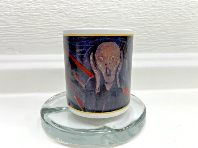CAFE ARTS THE SCREAM Henriksen Imports Ceramic Coffee Mug E. Munch 16 oz Cup