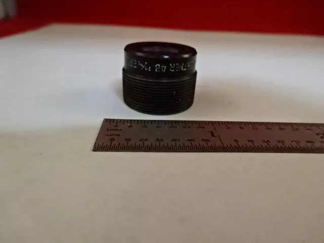 Microscope Pièce gaertner 48 MM Objectif Optiques Comme Est #31-C-94