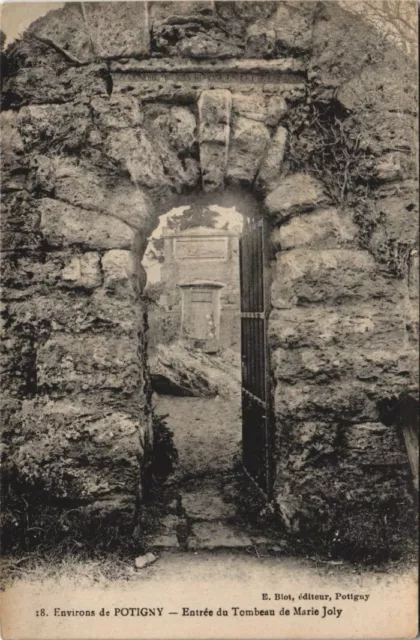 CPA POTIGNY Environs - Entree du Tombeau de Marie Joly (1229548)