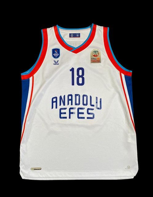 Maillot Ahmet Fenerbahce – Porté En Match Vs Barcelone – Euroleague