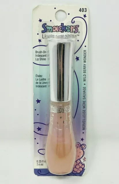 Rare Lip Smackers Bonne Bell Liquid Star Shine 403 Wild Berry Wonder Vintage