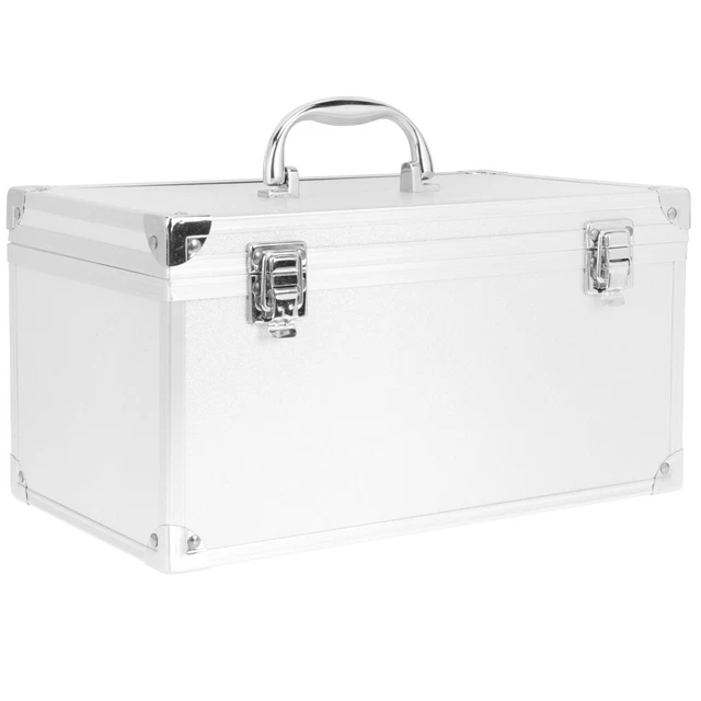 Toy Storage Box Aluminum Hard Case Toolbox Travel Tool Box Suitcase