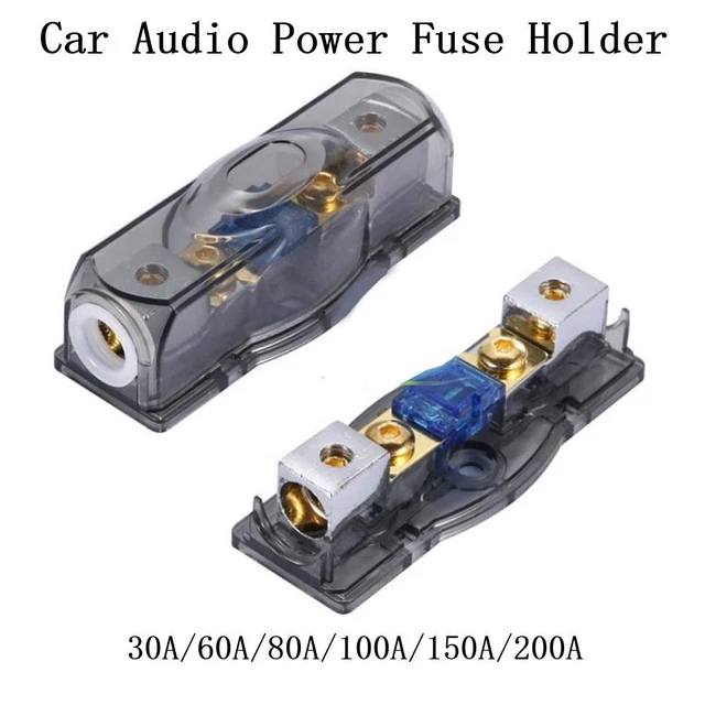 Car Audio Power Fuse Holder  1 * Car Fuse Holder  1 * Fuse (optional)