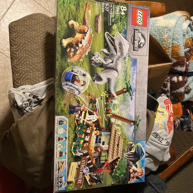 LEGO INDOMINUS REX vs. Ankylosaurus Jurassic World (75941) Brand New ...