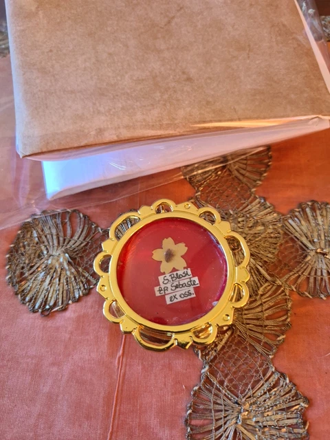 B3 RELIC RELIQUIA San BLASI EP SEBASTE   EX OSSIBUS