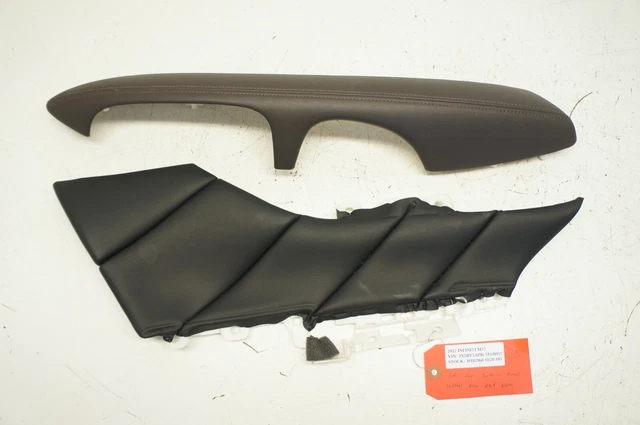 ✅ 11-13 Infiniti M37 Sedan Lh Left Rear Door Interior Panel Leather Arm Rest Oem
