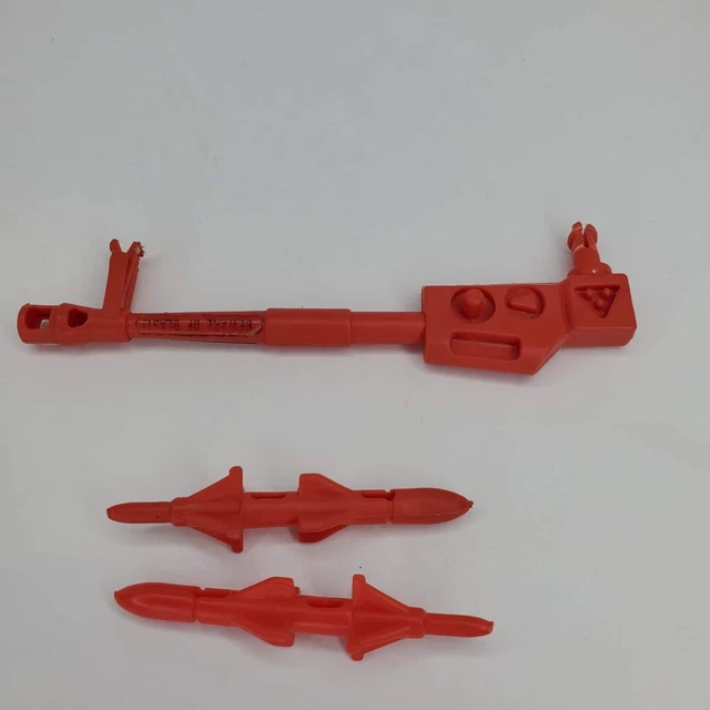 GI Joe 1985 Cobra Ferret ATV 2 Missiles Rockets and Large Gun A