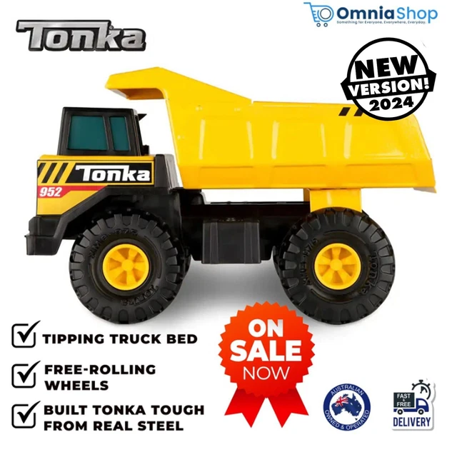 Tonka Dump Truck Large Metal Toy Sand Indoor Sandpit Construction Vehicle Digger