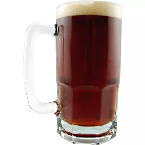 32 OZ Beer Stein Mugs, German Clear Large Tall Beer Glasses With  40glass-2pcs