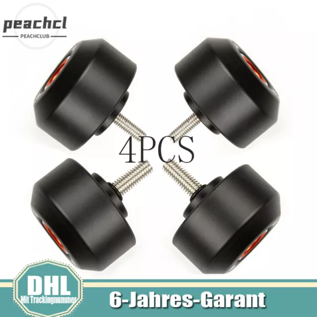 4pcs Gabel Schwingen Sturzpads Crashpads Schleifschutz für KTM Duke 125/200/390