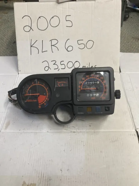 87-07 Kawasaki KLR650 OEM Speedometer Tachometer Gauge Cluster Display