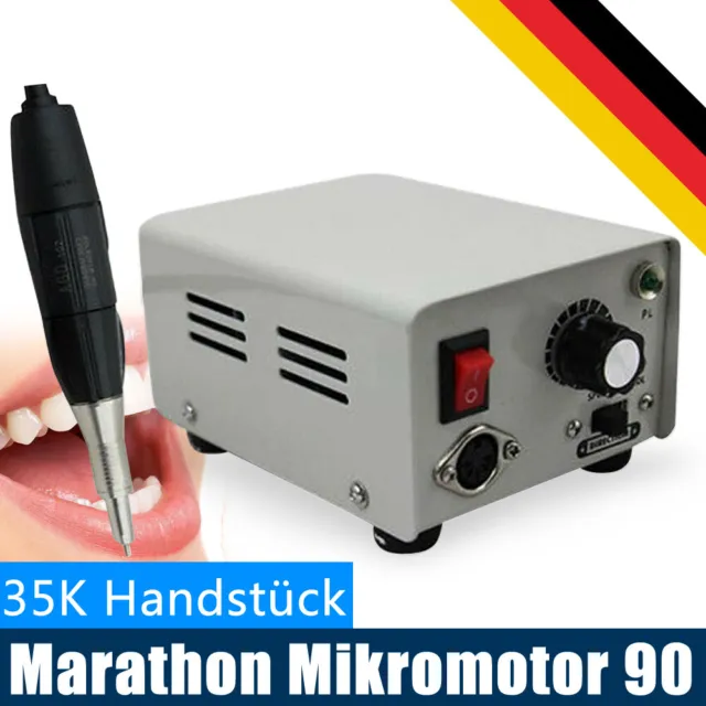 Zahnmedizin Labor Marathon Strong 90 Mikromotor 35000rpm Micromotor Handstück !