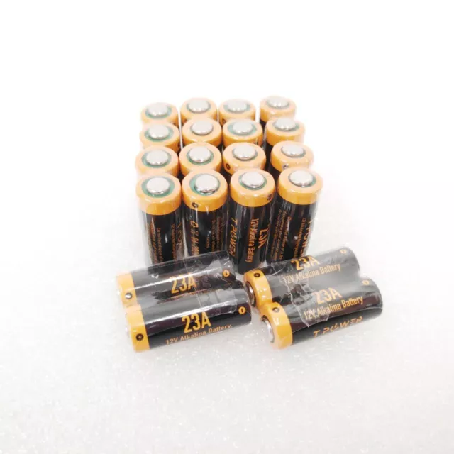 20x A23 23A Alkaline Remote Batteries 12V LRV08 MN21 23A battery