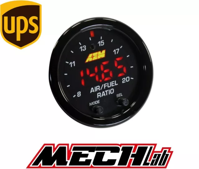 stechiometrico AEM 30-0300 wideband carburazione air fuel AFR sonda lambda 4.9 2