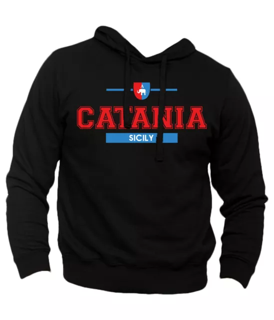 Felpa Catania City Sicilia TIfosi Stadio Cibali - Felpa Calcio 46 Liotro Etna