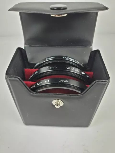 PROMASTER 52mm CLOSE-UP LENS SET (+1;+2;+4) Made in Japan