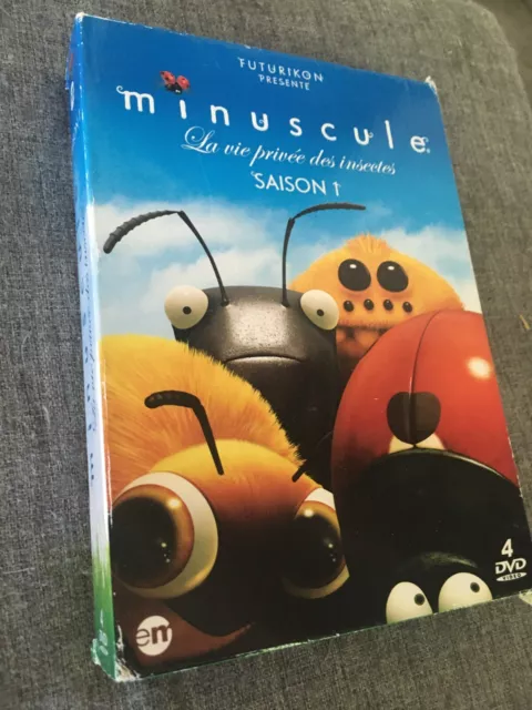 Coffret 4 DVD - Minuscule : la vie privée des insectes - Saison 1