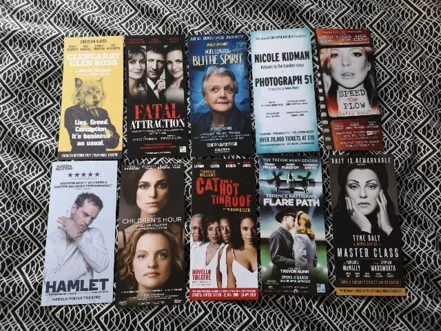 West End London Theatre Flyers, Plays