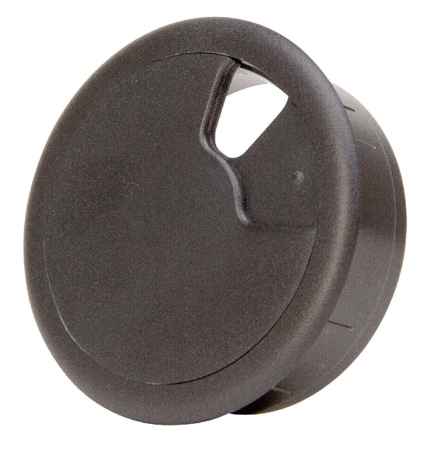 Kopp Kabeldurchgangsdose Kabeldurchführung 2-teilig Ø 60 mm schwarz