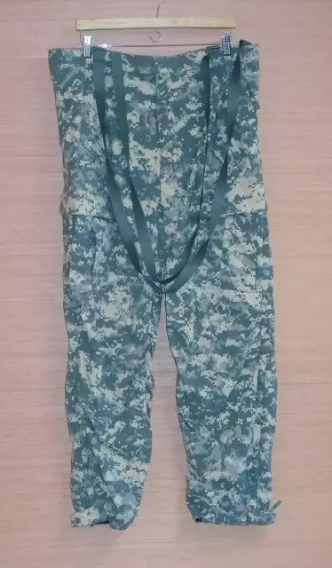 USGI Army ACU Camo Soft Shell Cold Weather ECWCS L5 Pants Trousers Sz Large Long