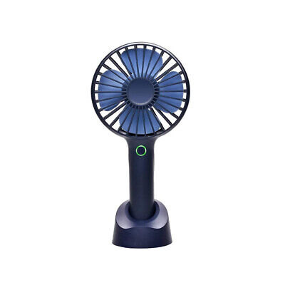 Mini portable handheld fan,rechargeable personal fan,battery powered,with base