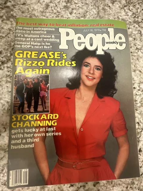 VINTAGE PEOPLE Magazine~July 16, 1979 ~STOCKARD CHANNING Cover~GREASE~RIZZO!