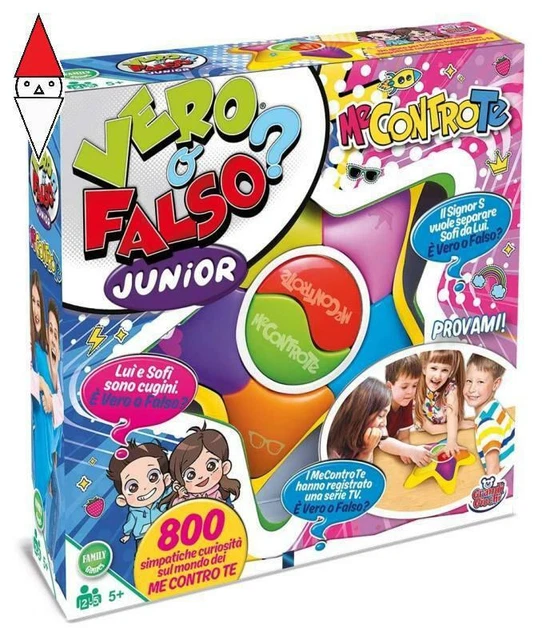 Juego De Mesa Verdad O Mentira – 1000 Datos Curiosos Para 2 A 5 Jugadores, Rápido Y Divertido Para Toda La Familia Desde 8 Años