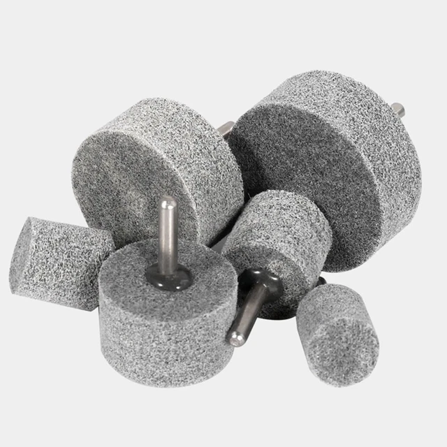 Nylon Fiber Grinding Head 6mm Shank Cleaning Electric Grinder For Polishing