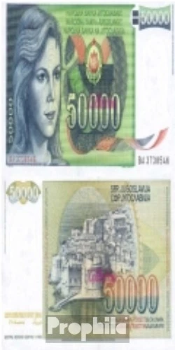 Jugoslawien 5000 Dinara Banknote Von 1985 – Sammlerbanknote Mit Tito Und Stadt Jajce